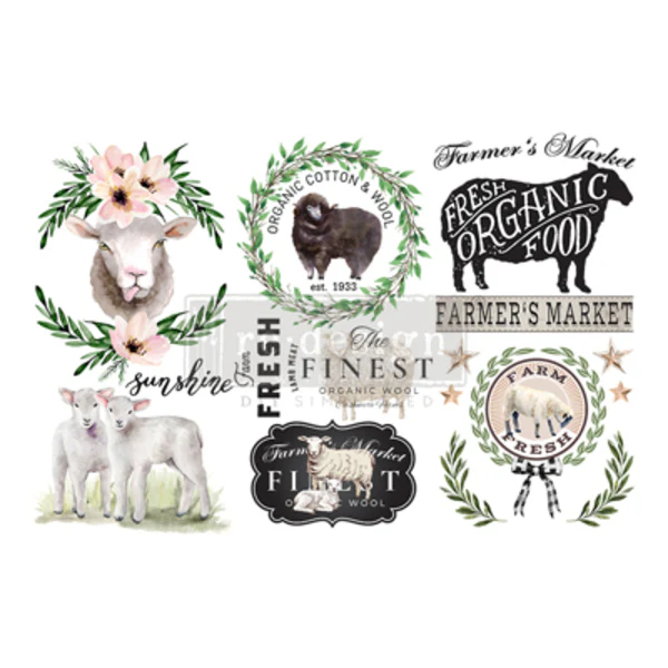 REDESIGN Transfer Sweet Lamb