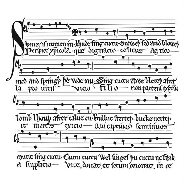 TCW Stencil Medieval Music