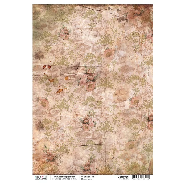 CIAO BELLA Rice Paper Fly Cover A4