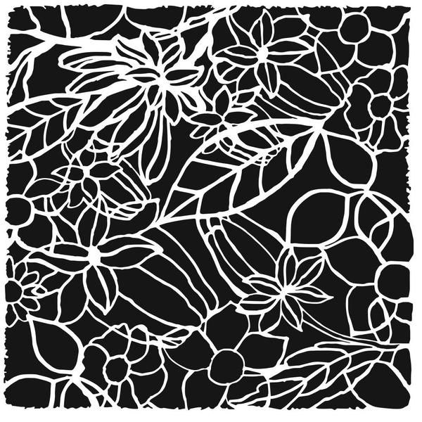 TCW Stencil Framed Garden