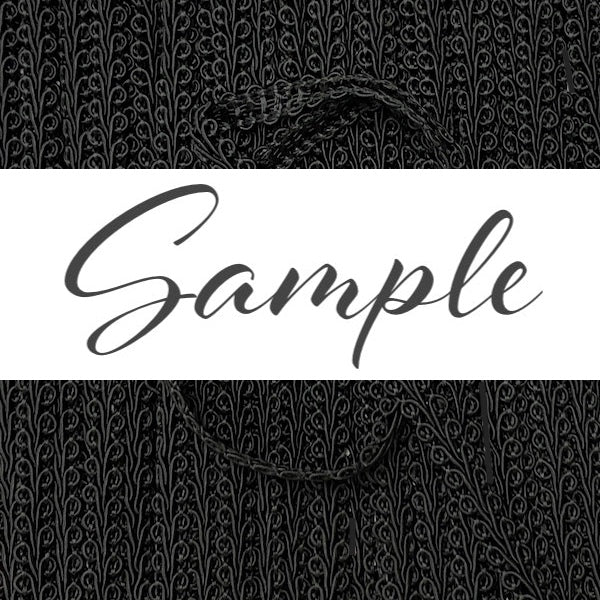 GIMP BRAID French 8mm Black #48 - Image 2