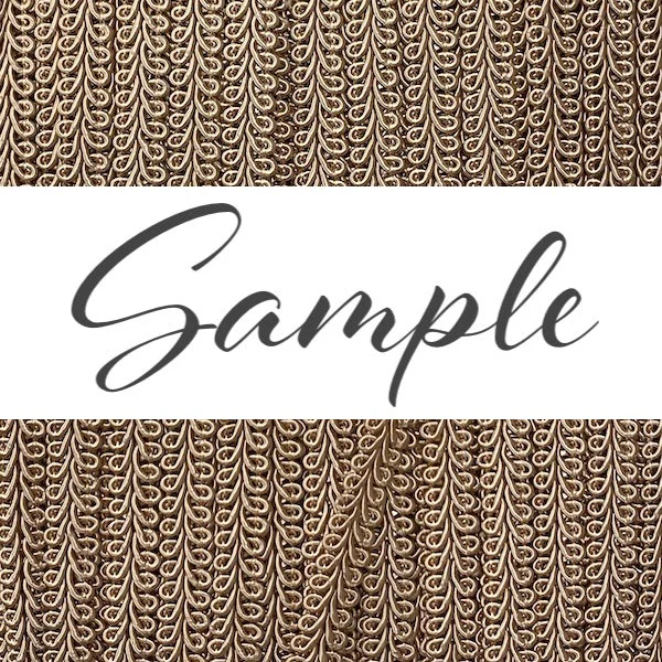 GIMP BRAID French 10mm Honey - Image 2