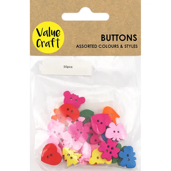 VALUE CRAFT Button 2-Hole Kids