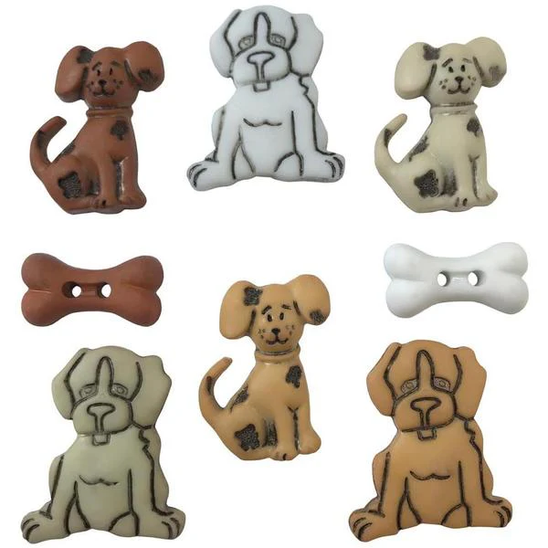 BUTTONS GALORE Puppy Love