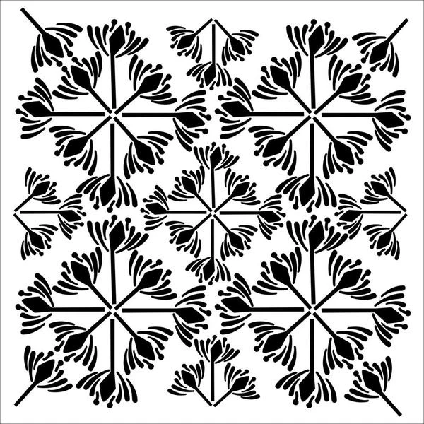 TCW Stencil Garden Tile