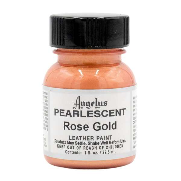 ANGELUS Acrylic Leather Paint Rose Gold Pearlescent - Image 2