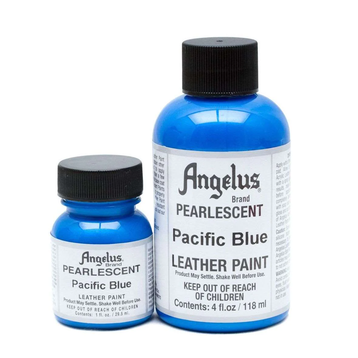 ANGELUS Acrylic Leather Paint Pacific Blue Pearlescent