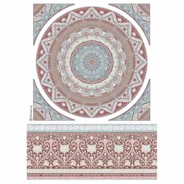 STAMPERIA Rice Paper Mandala Lace A4