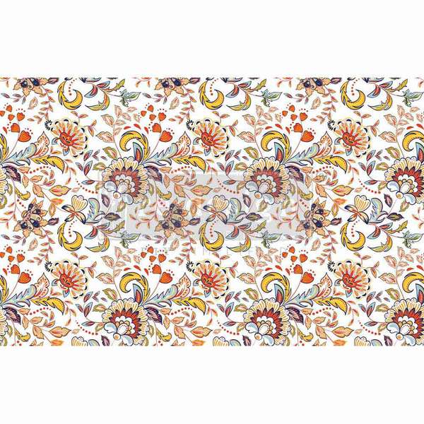 REDESIGN MULBERRY Tangerine Spring 48x76cm