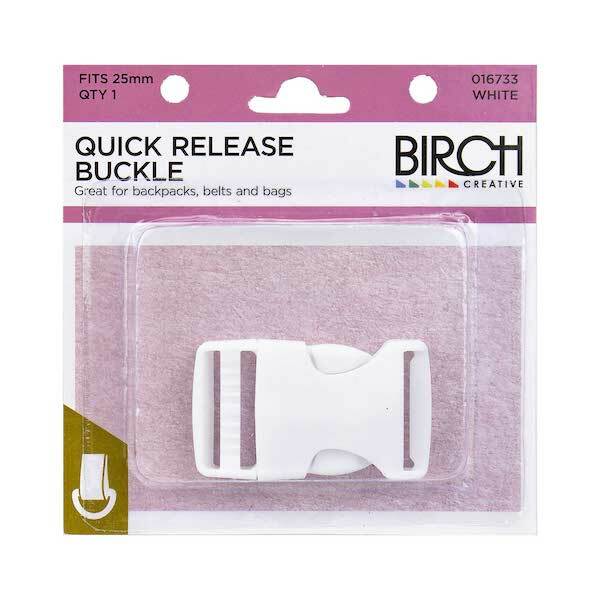 BIRCH Quick Release Buckle White - Image 4