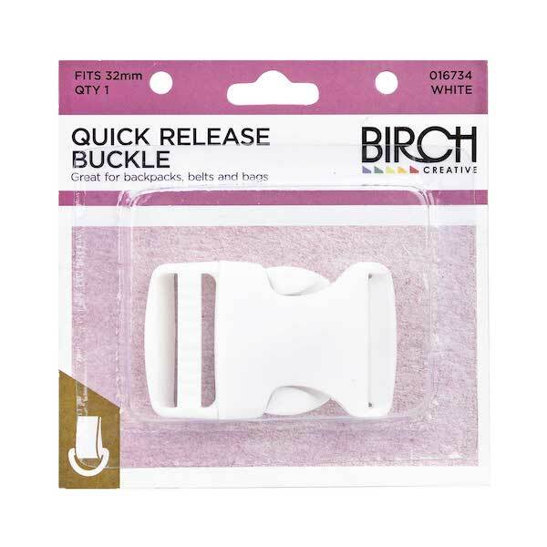 BIRCH Quick Release Buckle White - Image 6