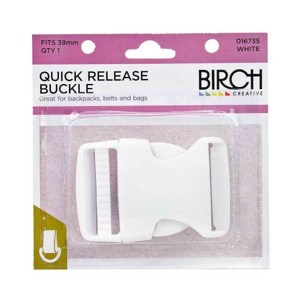BIRCH Quick Release Buckle White - Image 7