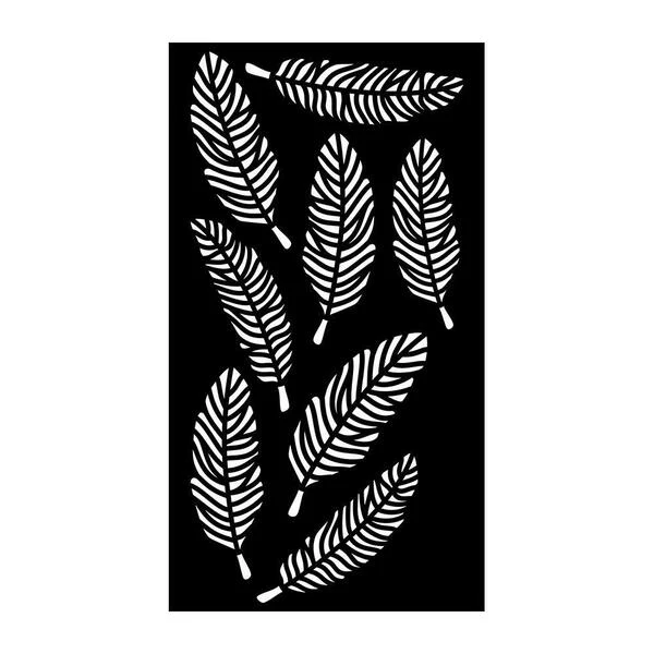 LITTLE BIRDIE Stencil Feathers
