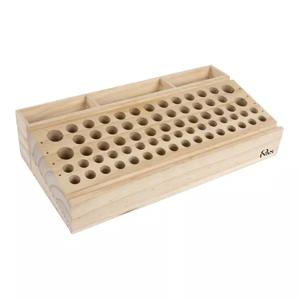 IVAN Wooden Leather Tool Rack