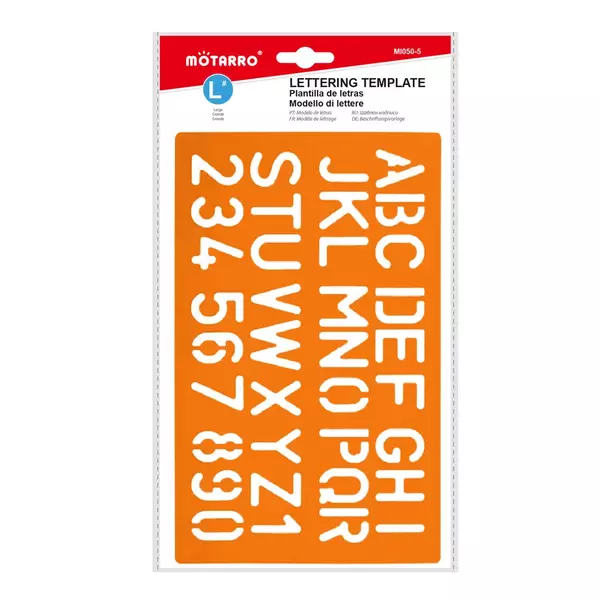 MOTARRO Lettering Stencil 30cm