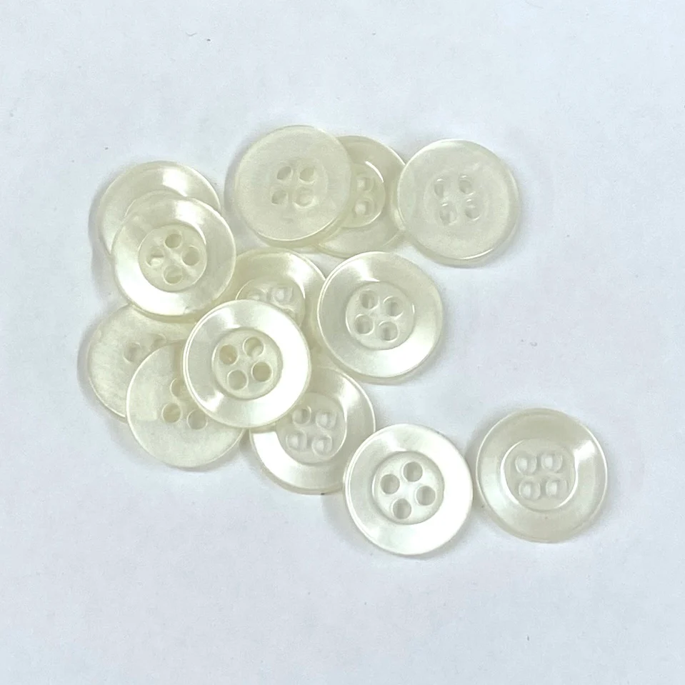 SULLIVANS Button 4-Hole White