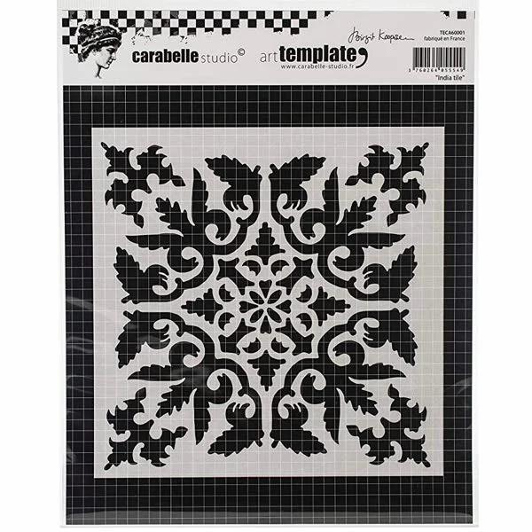 CARABELLE STUDIO Stencil India Tile