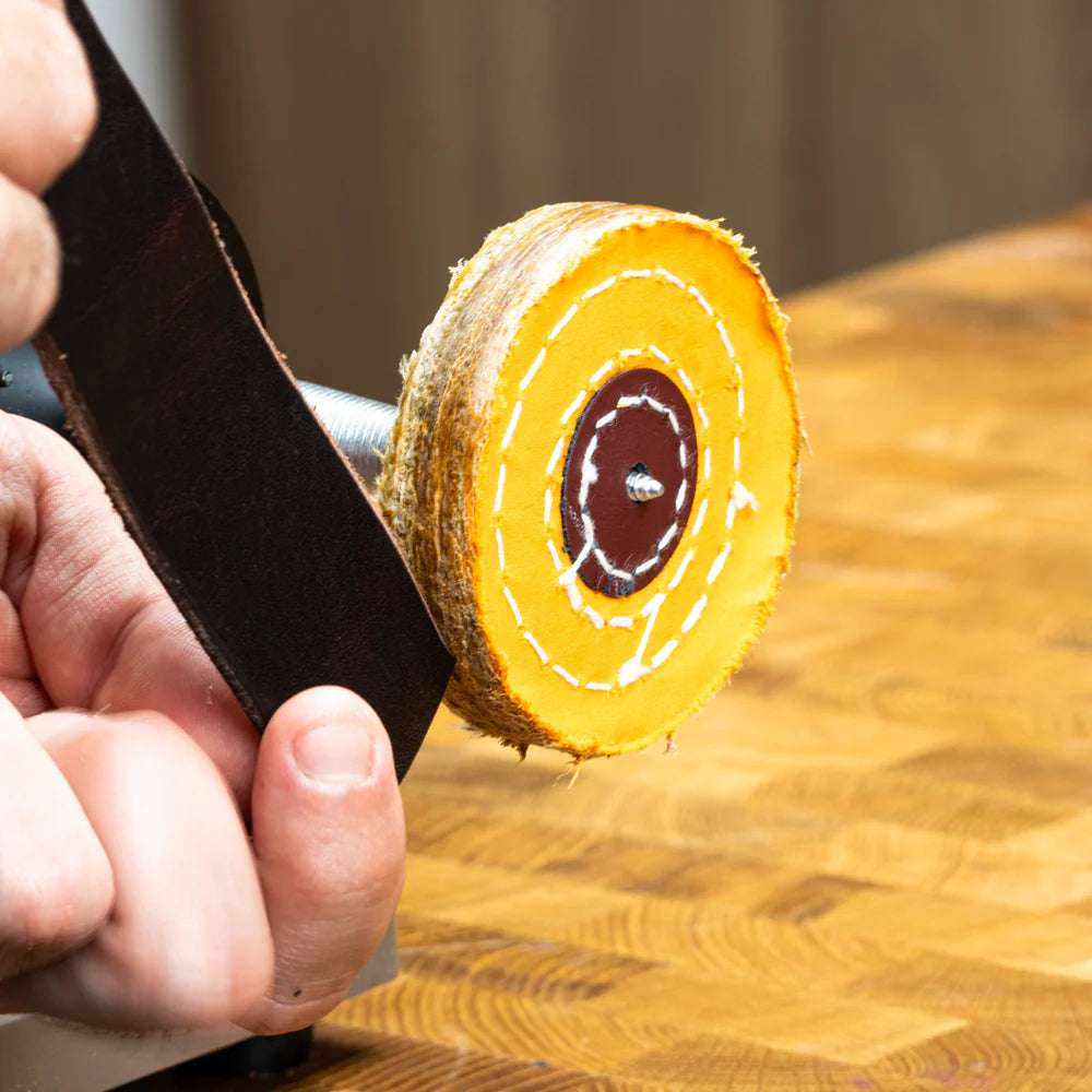 CRAFTPLUS Bench Burnisher Buffing Wheels - Image 3