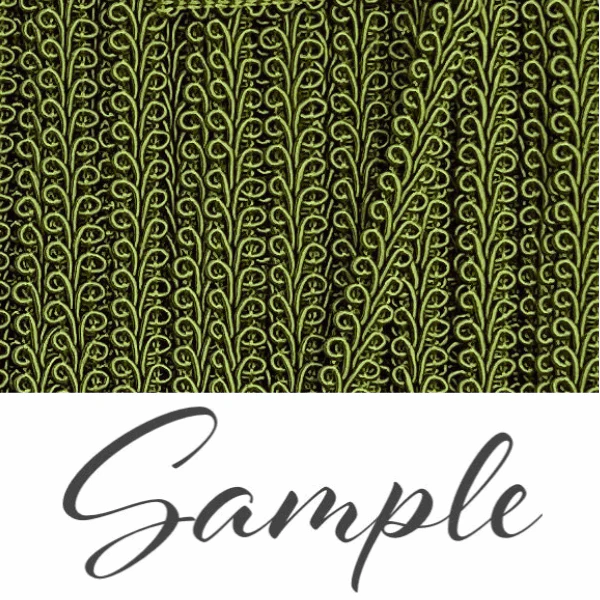 GIMP BRAID French 10mm Moss - Image 2