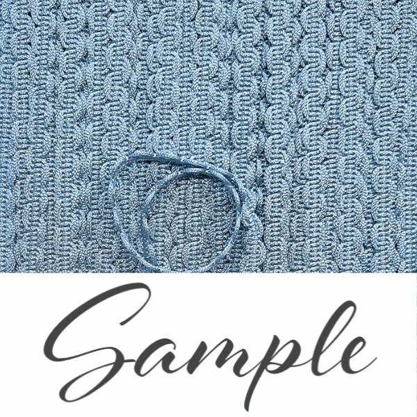 GIMP BRAID Wave 9mm Mid Blue - Image 2