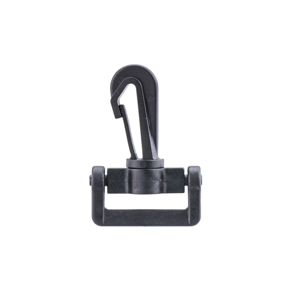 IVAN Black Plastic Swivel Snap - Image 3