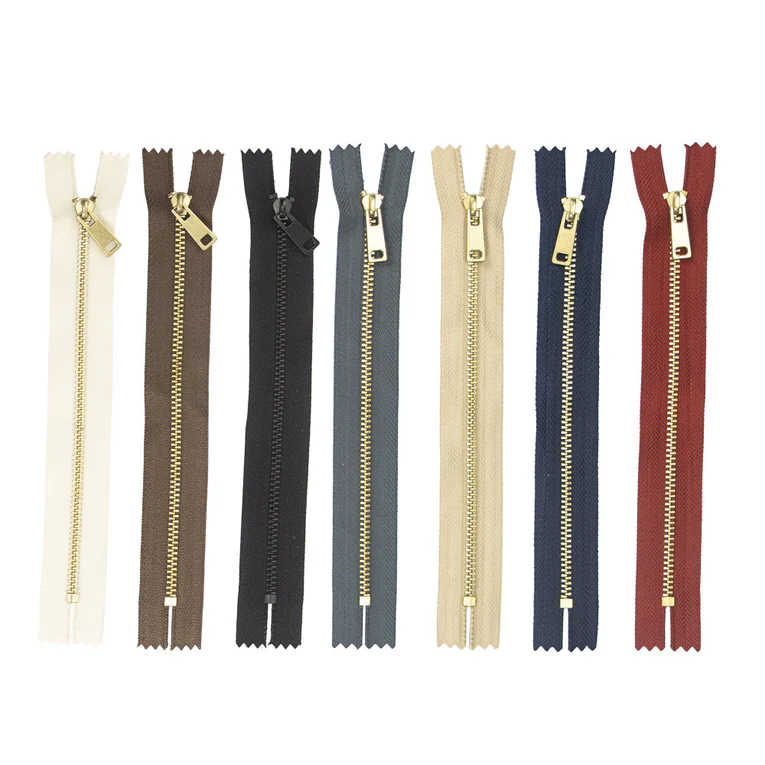 IVAN Brass #3 Zippers