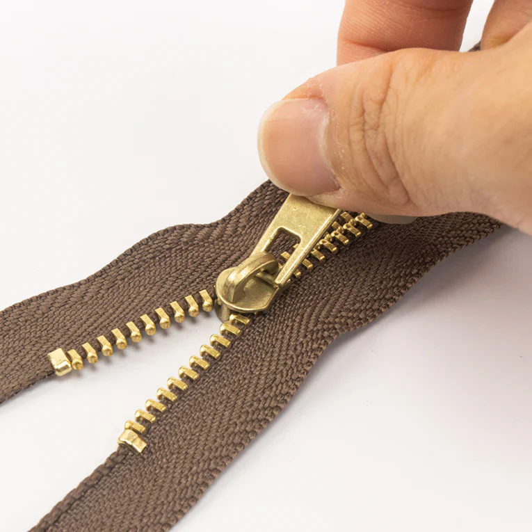 IVAN Brass #5 Zippers - Image 2