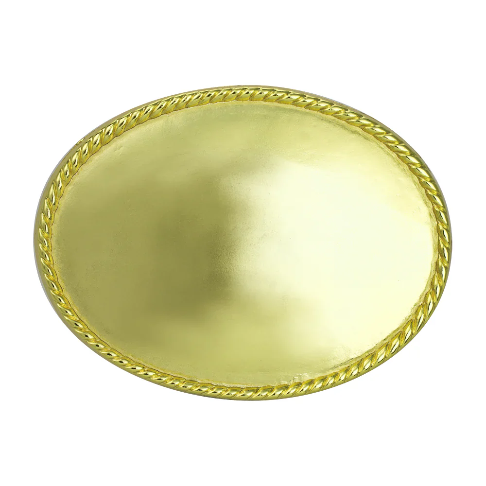 IVAN Oval Rope Edge Buckle Blank - Image 4