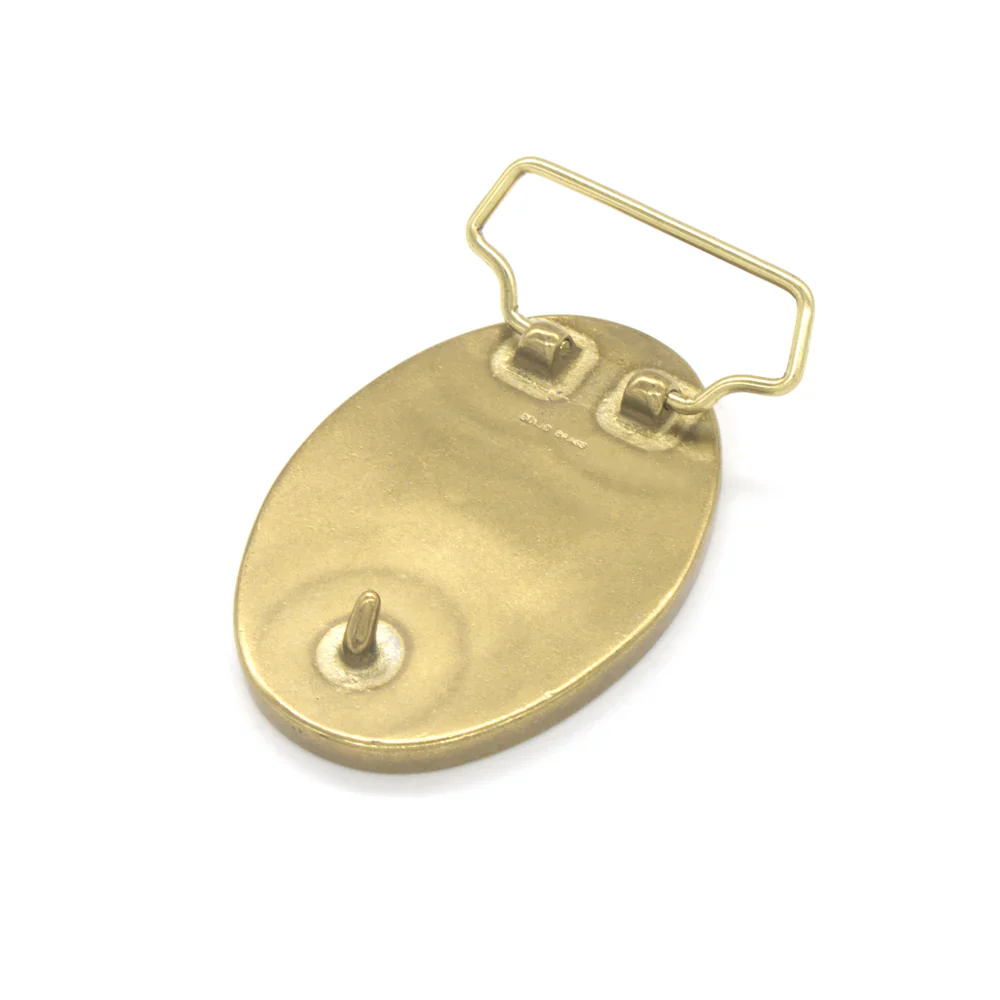 IVAN Solid Brass Buckle Blank - Image 2