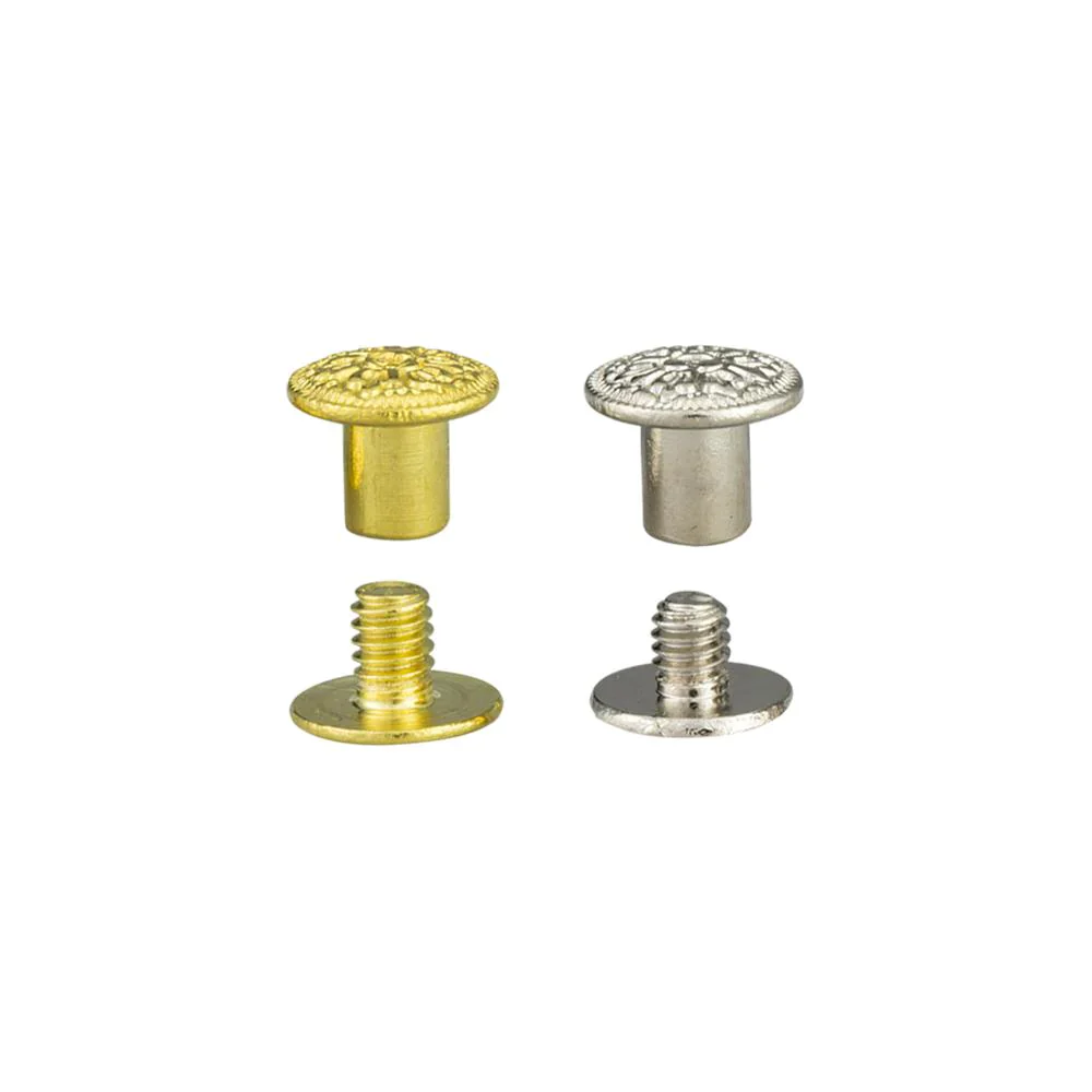 IVAN Solid Brass Decorative Screw Posts
