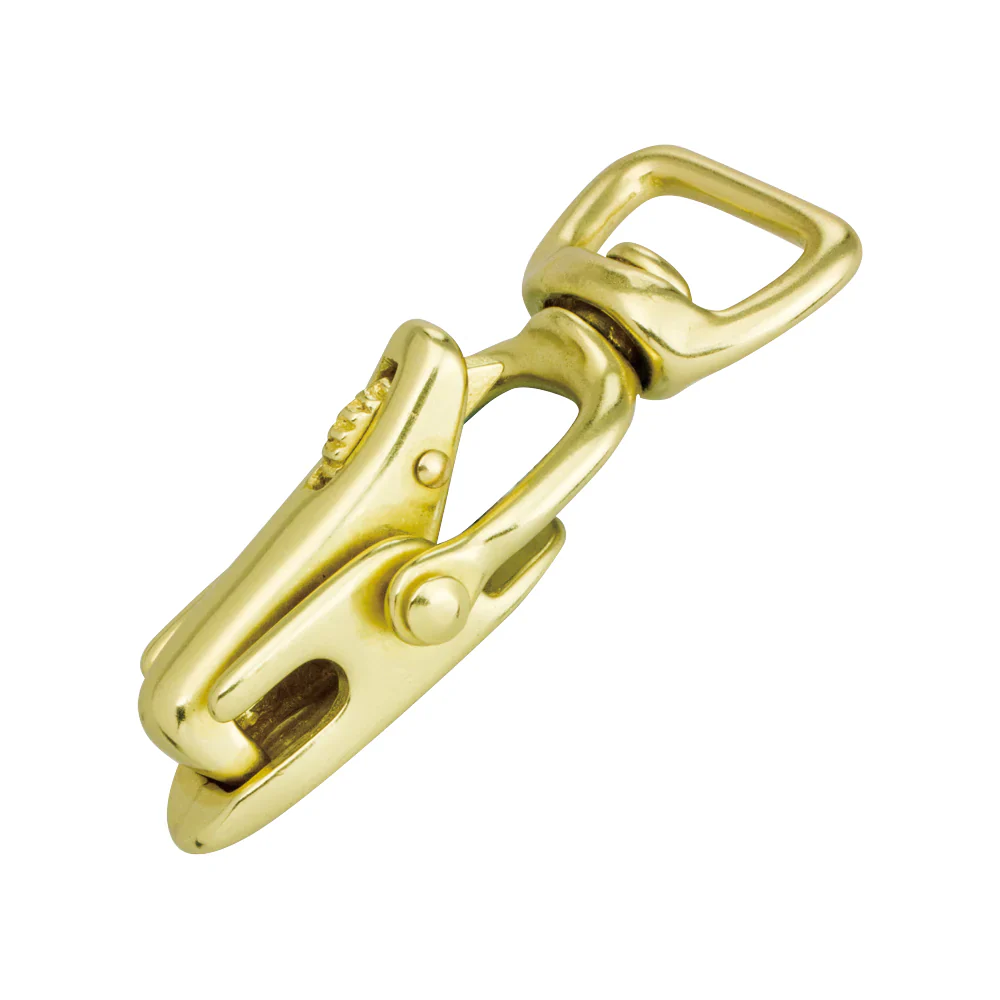 IVAN Solid Brass Locking Jaw Snap