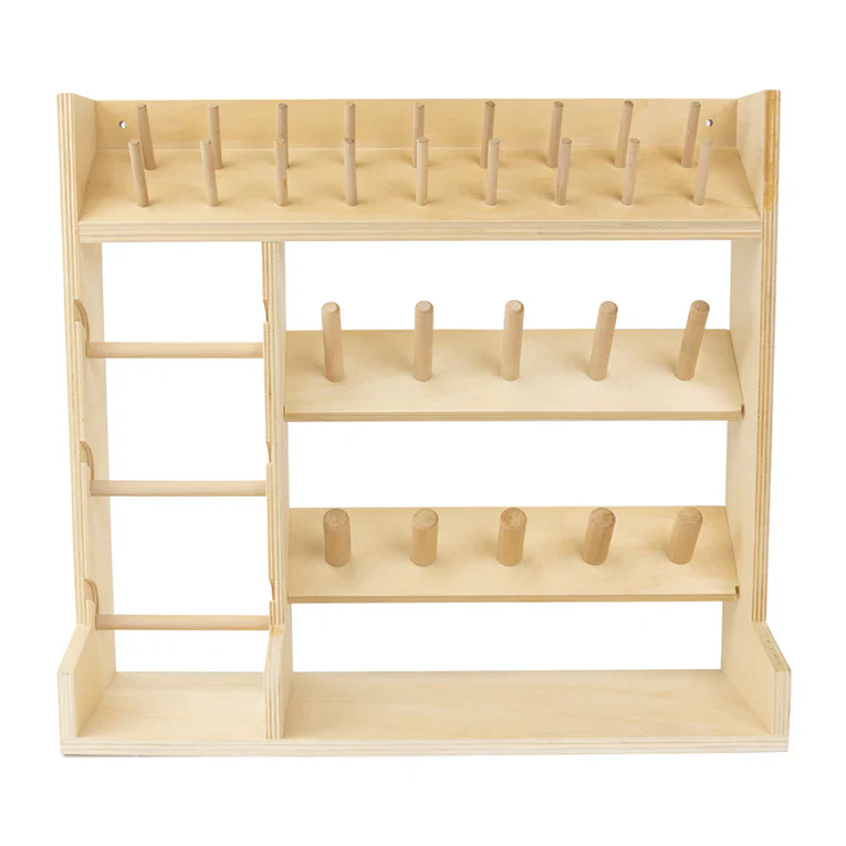IVAN Wooden Thread & Lace Rack