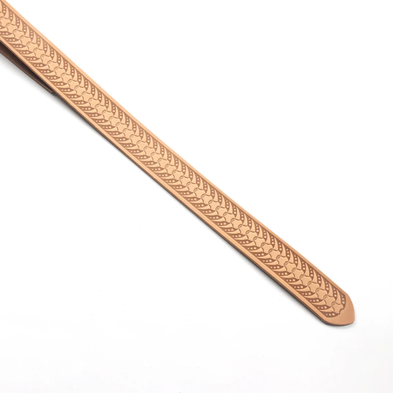 LEATHER Veg Tan Embossed Belt Blanks - Image 9