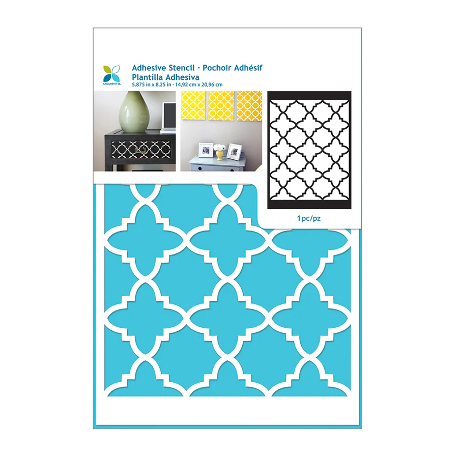 MOMENTA Adhesive Stencil Trellis