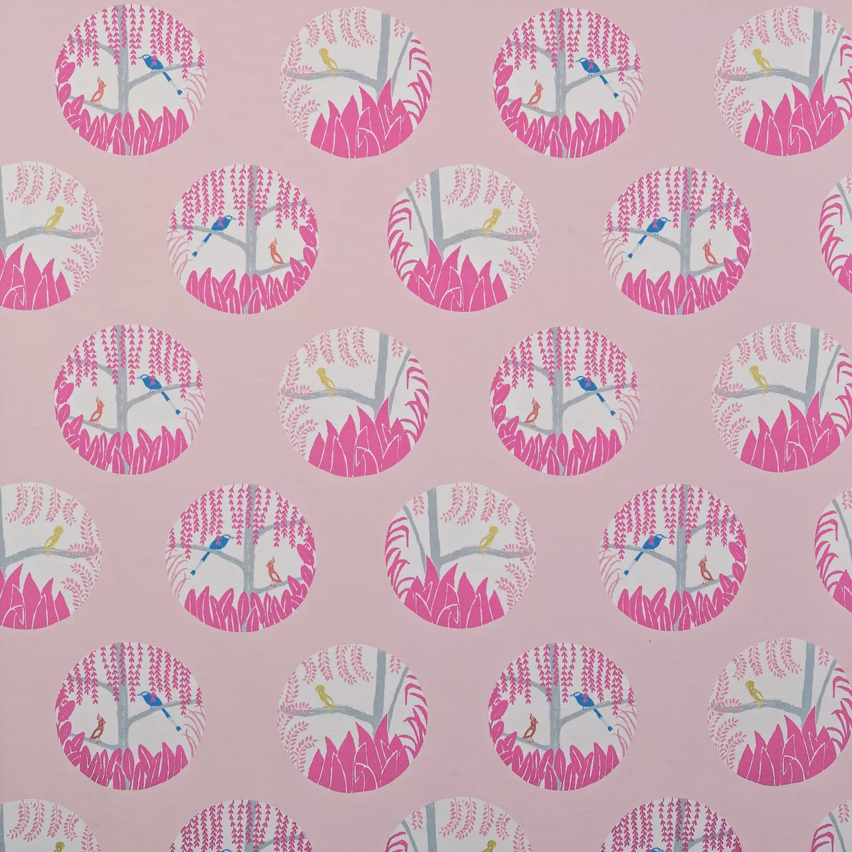 Warwick Fabric Chirpy-Chats (Indent)